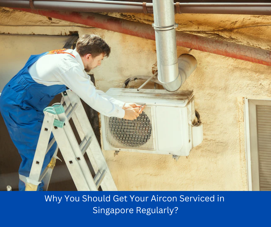 Aircon serviced in Singapore